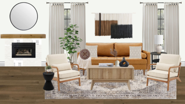 Non Luxury Modern Living Room