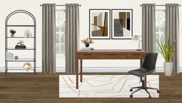 Non Luxury Modern OfficeDen