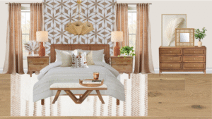 Non Luxury Boho Bedroom