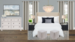 Non Luxury Coastal Bedroom