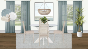 Non Luxury Coastal Breakfast Nook