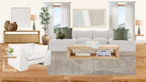 Luxury Coastal Living Room