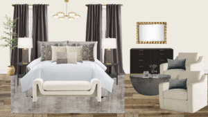 Luxury Transitional Bedroom