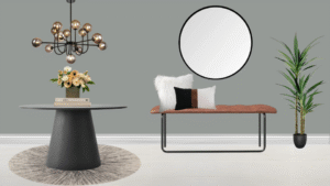 Non Luxury Modern Entrance Foyer