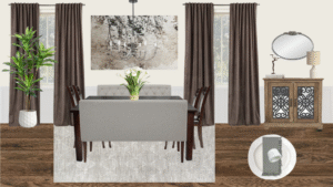 Non Luxury Traditional Dining Room