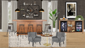 Non Luxury Transitional Bar