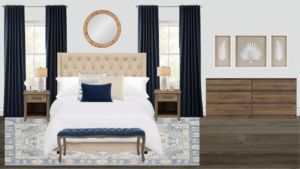 Non Luxury Coastal Bedroom