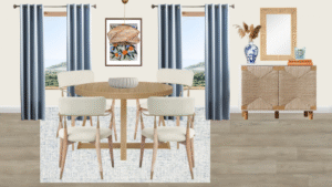 Non Luxury Coastal Breakfast Nook