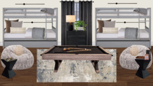 Non Luxury Coastal Living Room