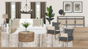 Non Luxury Coastal Living Room