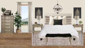 Non Luxury Farmhouse Bedroom