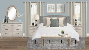 Non Luxury Farmhouse Bedroom