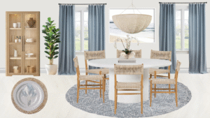 Luxury Coastal Dining Room