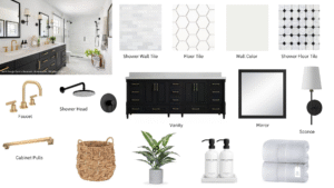 Transitional Cost Effective Bathroom