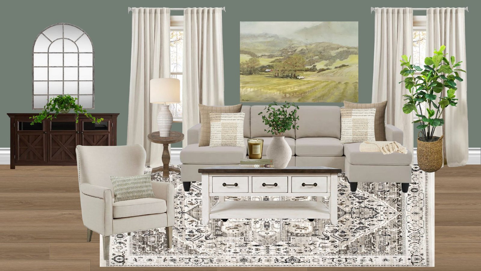 Farmhouse Living Room