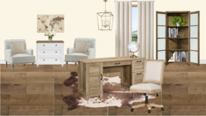 Non Luxury Farmhouse Office