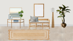 Luxury Coastal Entrance Foyer