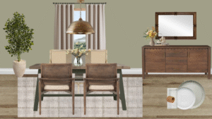 Luxury Farmhouse Breakfast Nook