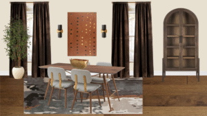 Luxury Mid-Century Breakfast Nook