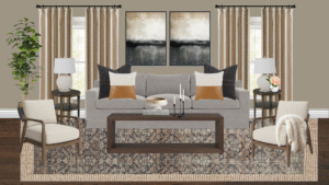 Luxury Traditional Living Room