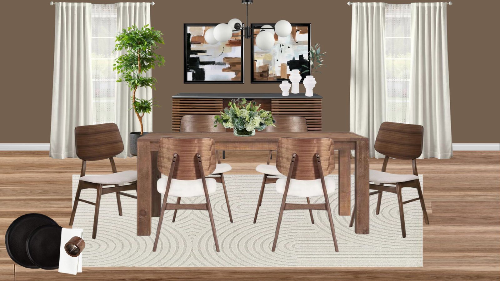 Mid-Century Dining Room