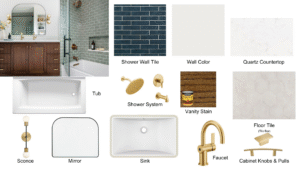 Mid-Century Mid-Range Bathroom Renovation