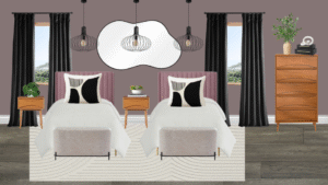 Non Luxury Modern Bedroom