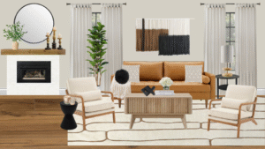 Non Luxury Modern Living Room