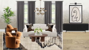 Non Luxury Modern Living Room