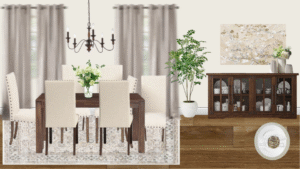 Non Luxury Traditional Dining Room