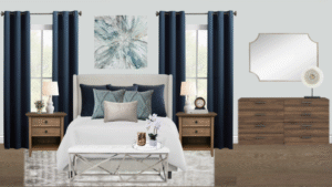 Non Luxury Transitional Bedroom