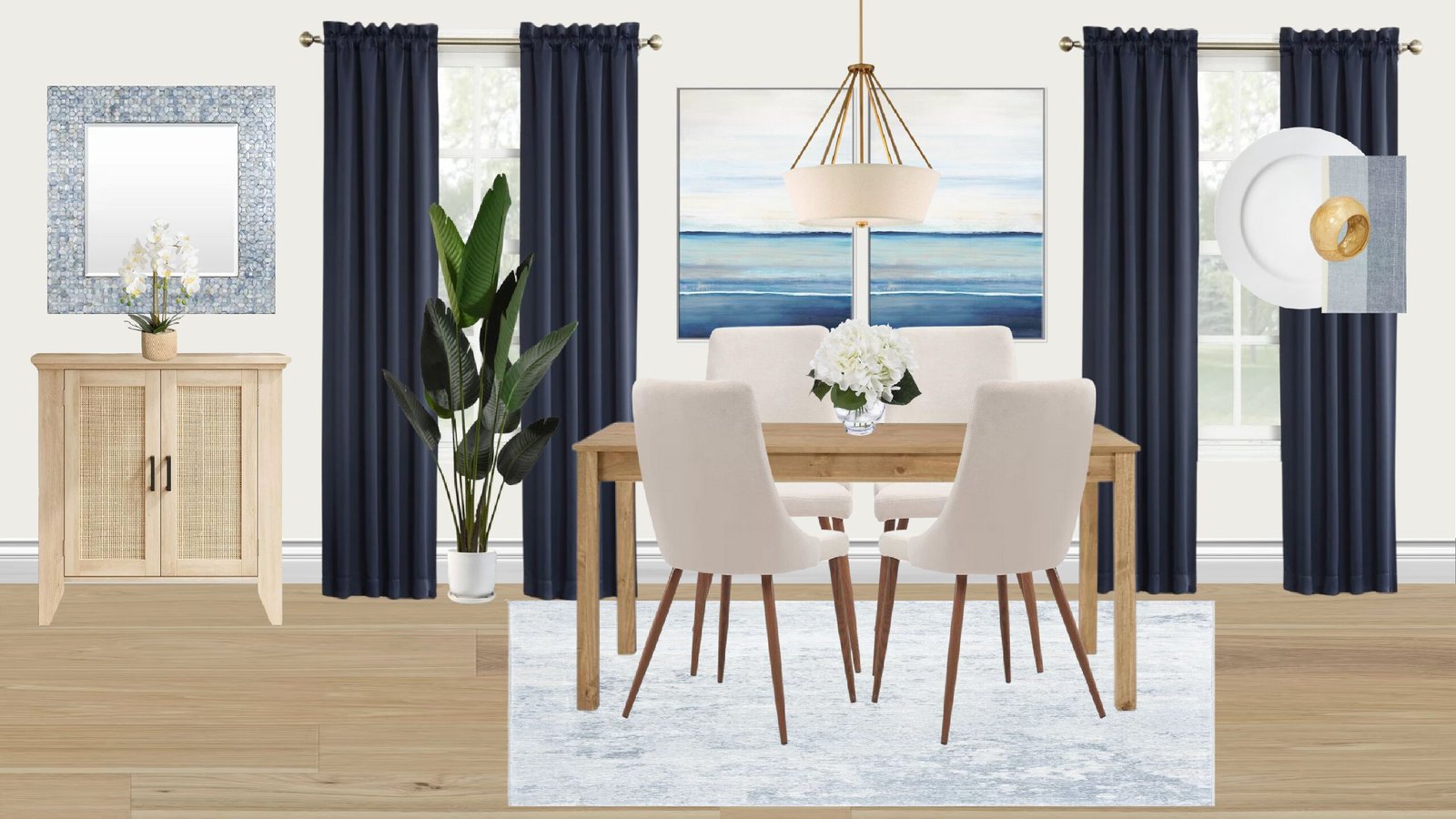 Coastal Breakfast Nook