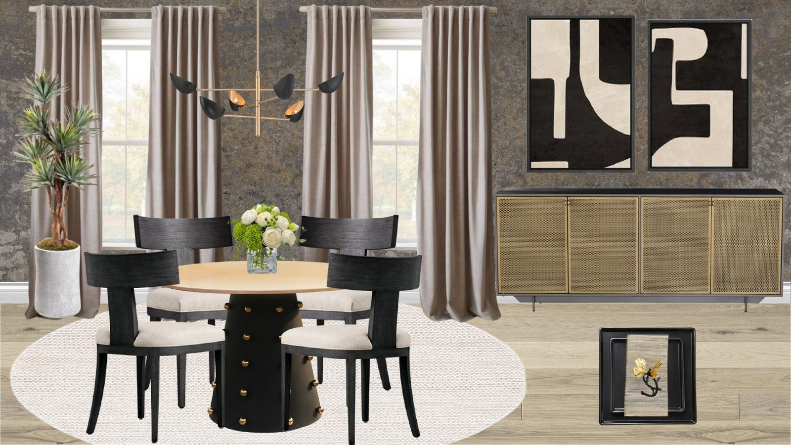Luxury Modern Dining Room