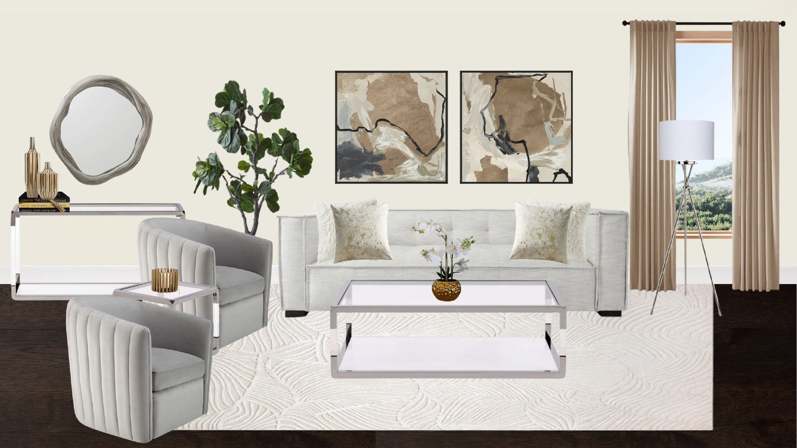 Luxury Modern Living Room