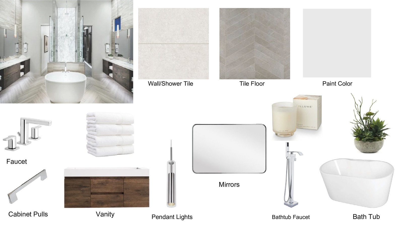 Modern Mid-Range Bathroom Renovation