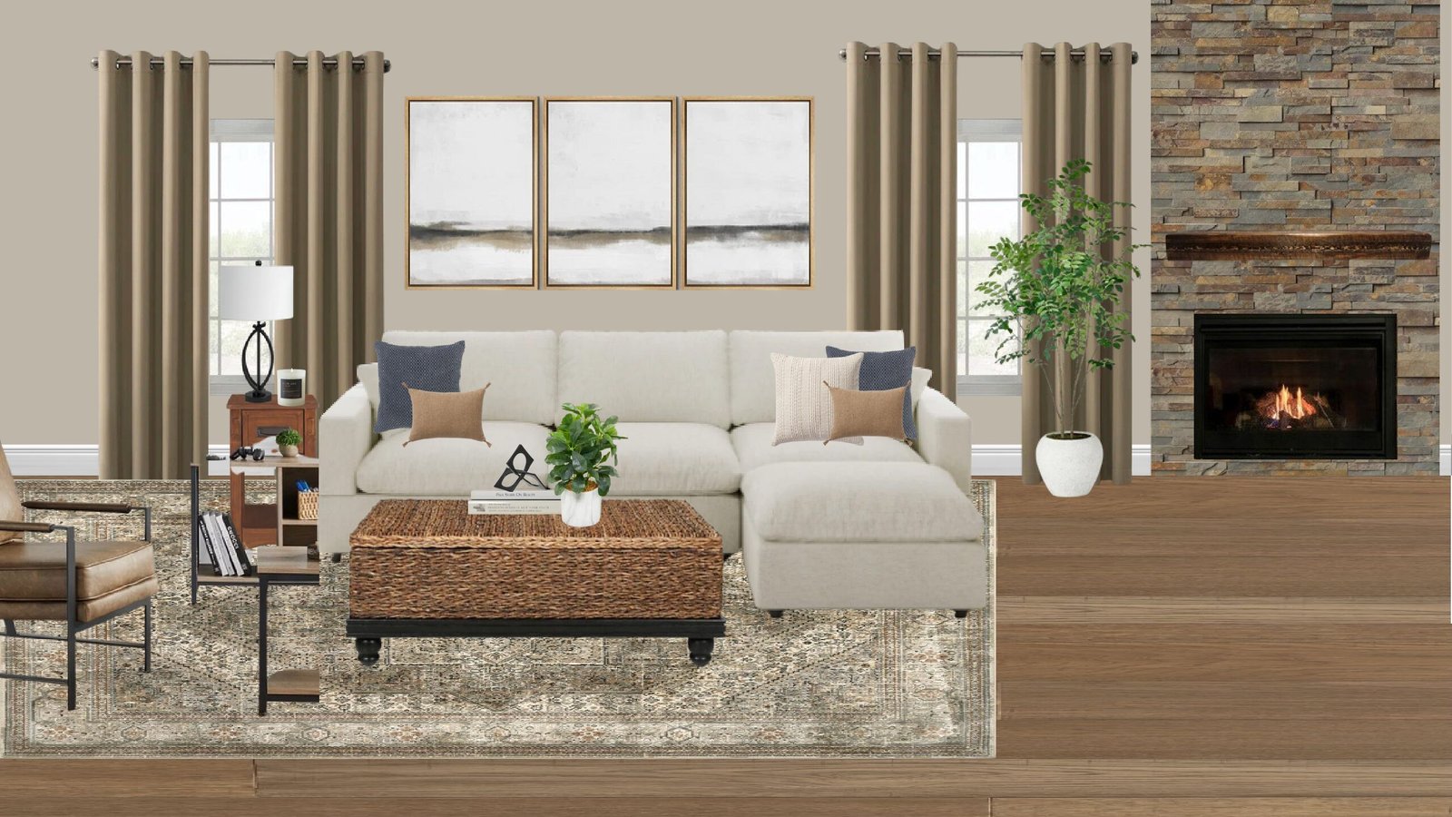 Traditional Living Room