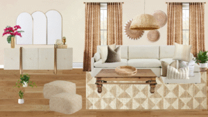 Luxury Boho Living Room