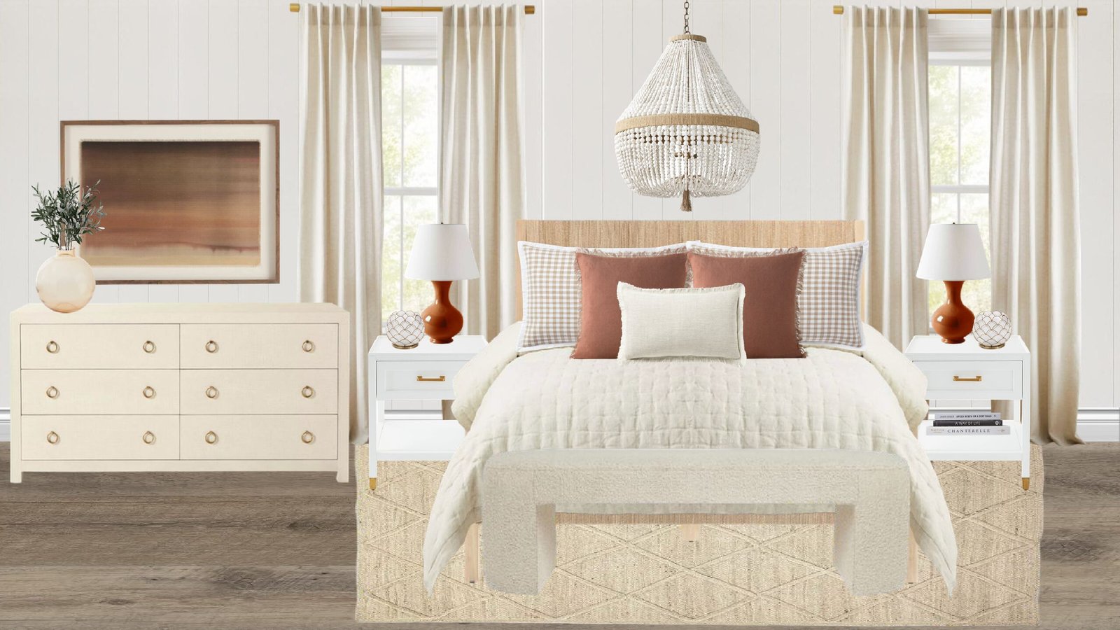 Luxury Coastal Bedroom